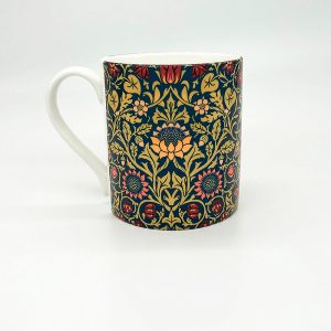 William Morris Collection® Violet & Columbine, Fine Bone China Mug, 300ml