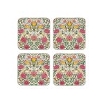 Bird & Rose Coasters Set of 4 by William Morris Collection®