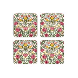 Bird & Rose Coasters Set of 4 by William Morris Collection®