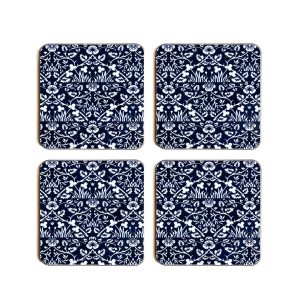 Set of 4 Eyebright Coasters by William Morris Collection®