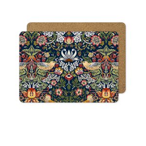 Strawberry Thief Placemats Set by William Morris Collection ®