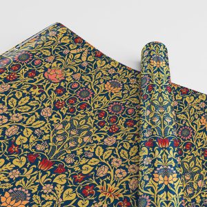William Morris Collection Violet and Columbine Wrapping Paper