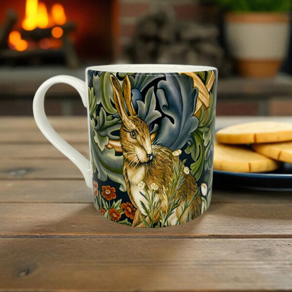 William Morris Collection Forest Hare Mug Fine Bone China