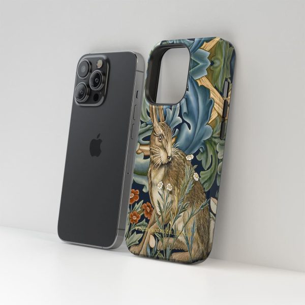 William Morris Forest Hare iPhone Case