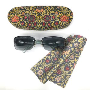 Women's Glasses Case Violet and Columbine