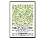 William Morris Willow Bough Exhibition Poster Framed Print