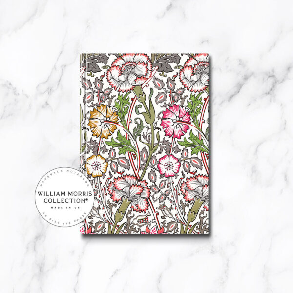 Pink and Rose A5 Notebook William Morris Collection®
