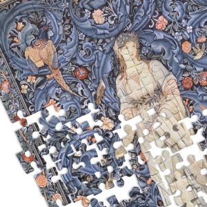 Flora Medieval Tapestry Jigsaw Puzzle