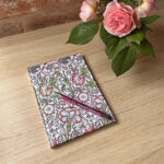 Luxury A5 Hardback Notebook Pink and Rose by William Morris Collection®