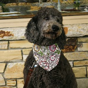 Dog Neckerchief Pink and Rose
