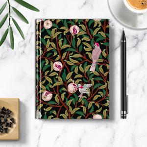 William Morris Bird & Pomegranate Notebook
