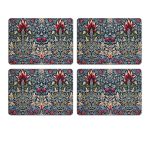 Set of 4 Snakeshead Placemats by William Morris Collection®
