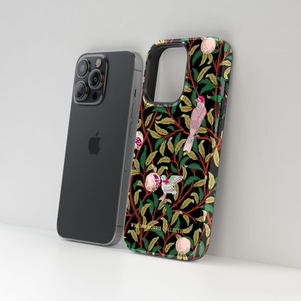 Bird and Pomegranate Tough iPhone Case by William Morris Collection