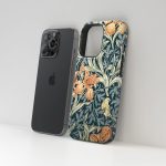 Iris Flower Phone Case by William Morris Collection