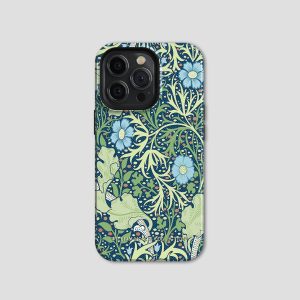 William Morris Seaweed Phone Case