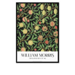 William Morris Fruit & Pomegranate Framed Giclée Art Print