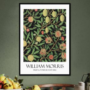 William Morris Framed Print Fruit & Pomegranate 1862