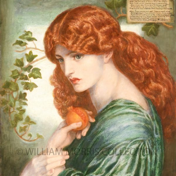 Proserpine Dante Gabriel Rossetti Paintings from William Morris Collection