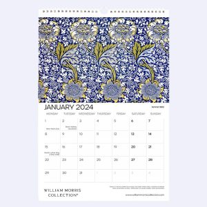 William Morris Calendar 2024