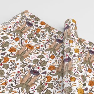 William Morris Collection Autumn Leaves Wrapping Paper