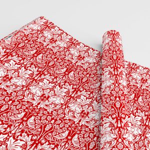 William Morris Collection Brer Rabbit Wrapping Paper - Red