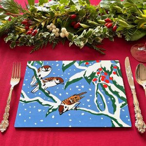 Christmas Placemat Set by William Morris Collection®