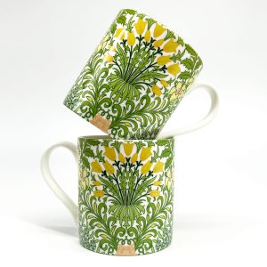 William Morris Collection® Garden Coffee Mugs - Fine Bone China