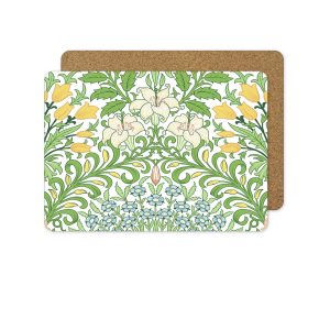 Garden Floral Placemats Set by William Morris Collection®