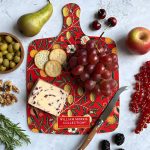 William Morris Collection® Fruit and Pomegranate Red Cheese Board