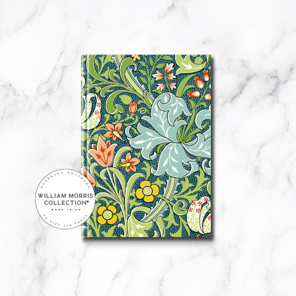 Golden Lily A5 Notebook William Morris Collection®