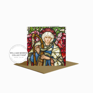 Praising Angel Greeting Card by Sir Edward Burne-Jones