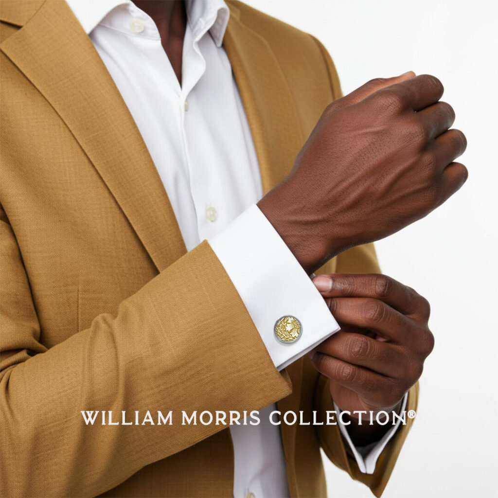 William Morris Collection® Marigold Men's Cufflinks