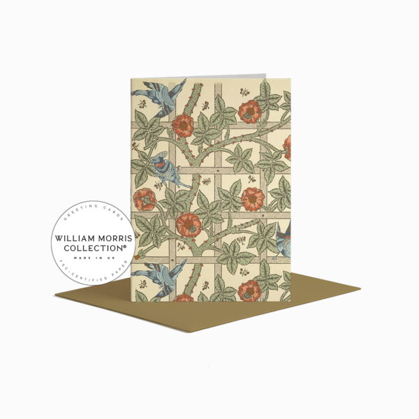 William Morris Collection® Trellis Greeting Card
