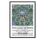 William Morris Borage Exhibition Poster Framed Print