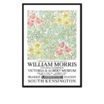 William Morris Bower Exhibition Poster Framed Print