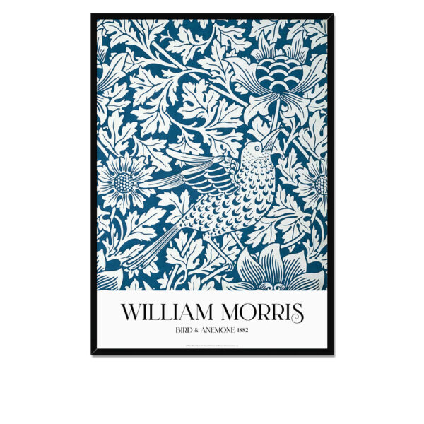 William Morris Bird & Anemone Framed Giclée Art Print