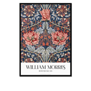 William Morris Honeysuckle Framed  Giclée Art Print